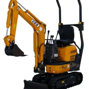 MINI EXCAVATOR 5'-2" BATTERY OPERATED RUBBER TRACK
