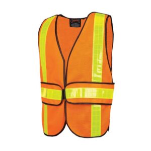 Mesh Economy Safety Vest Orange