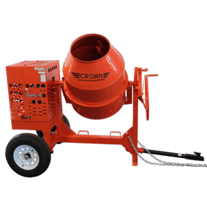 Crown C12 12 cuft Concrete Mixer w/ Honda GX390